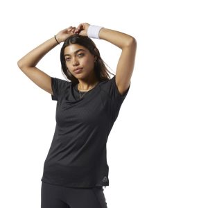 Reebok SmartVent T Shirt Damen - Schwarz - DE 360-UPN